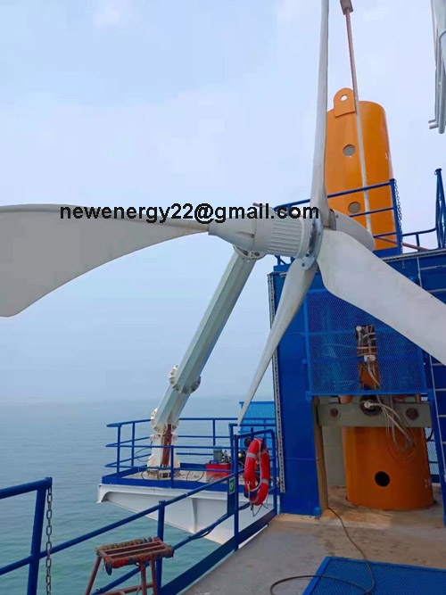 variable pitch wind turbine 5kw hydraulic tower