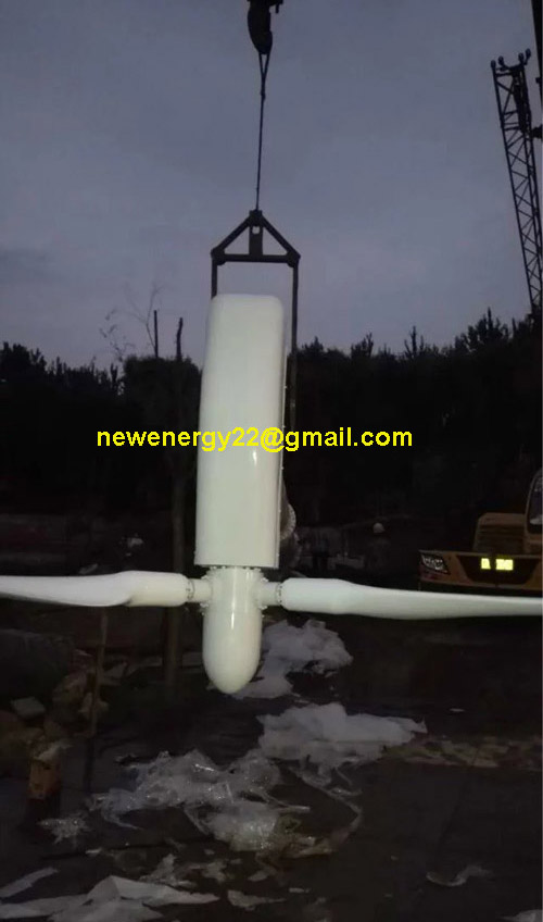 variable pitch wind turbine new design 50kw