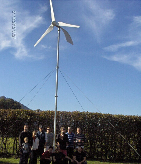 wind turbine new design 10kw hydraulic tower