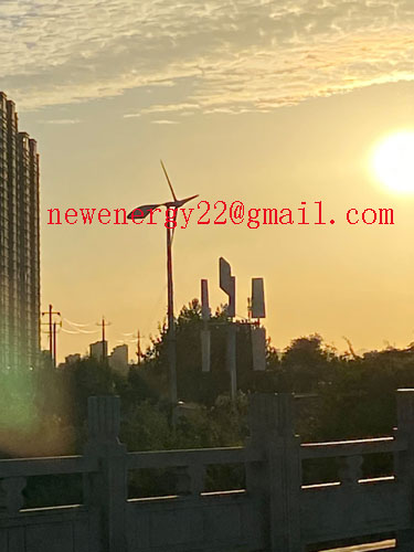 wind turbine new design 10kw hydraulic tower