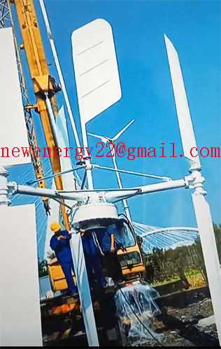 wind turbine new design 10kw hydraulic tower