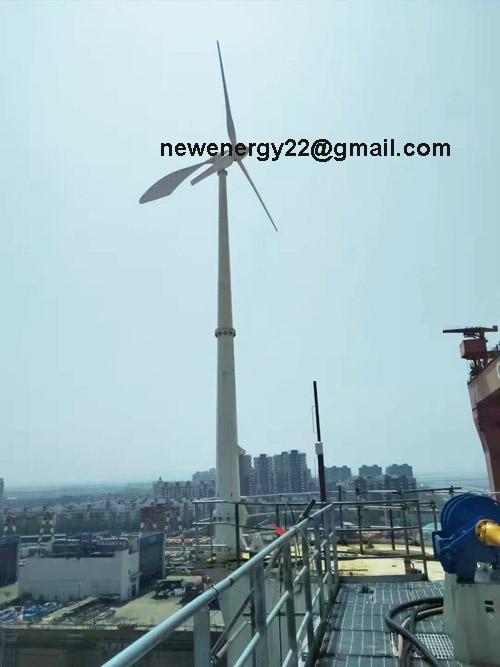 wind turbine new design 10kw hydraulic tower