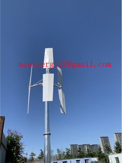 variable pitch wind turbine new design 50kw