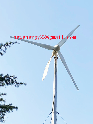 variable pitch wind turbine new design 5kw