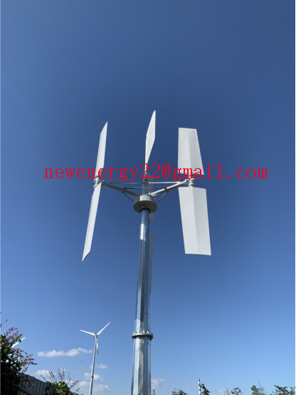 vertical axis wind turbine new design 5kw